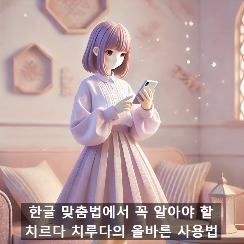 한글 맞춤법에서 꼭 알아야 할 치르다 치루다의 올바른 사용법