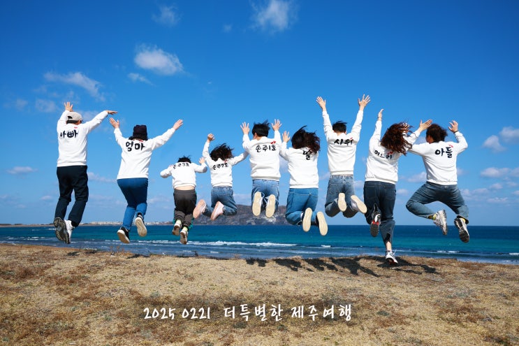  제주도가족여행 칠순기념으로 3대가 미니버스 맞춤형 풀패키지로 편하게 했어요