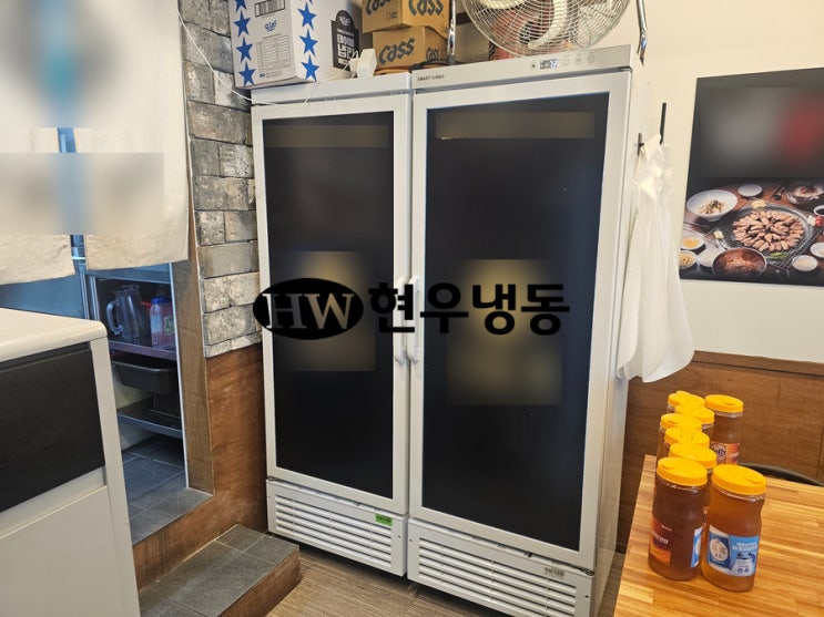  울산쇼케이스수리 냉장쇼케이스 에바증발기 교체 용접 진공작업 냉매가스보충충전수리 (주)케이쓰리 K3SC470NBC