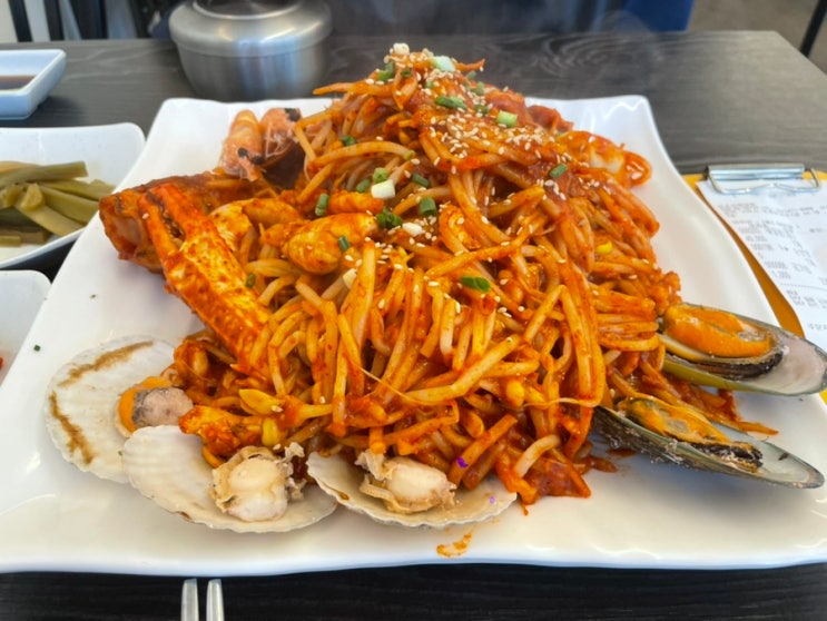  구미 옥계 산동 해물찜 맛집 : 신 미조리해물찜