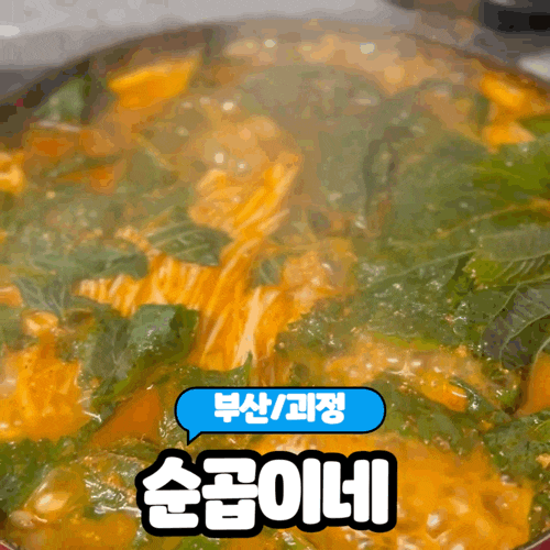  [부산/사하] 사하구 맛집 괴정동 곱창전골 "순곱이네 사하점" 배달후기
