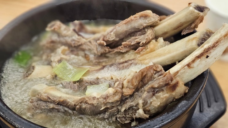  [평택] 갈비탕 찐맛집 '포승식당' 큼지막한 갈빗대와 부드러운 갈비살 그리고 국물이 일품!