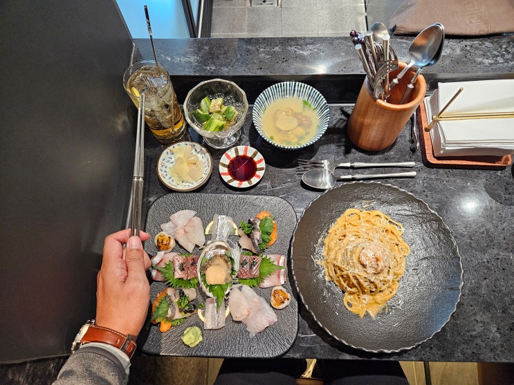  광교중앙역 맛집 합작 일식 이탈리안 레스토랑