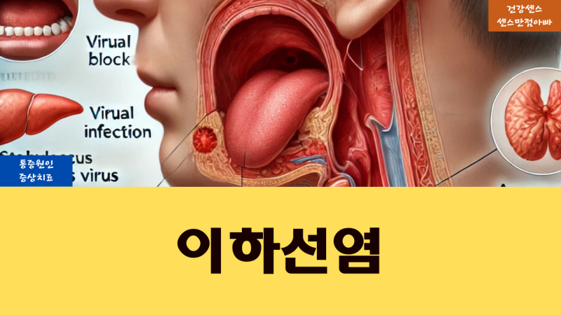 이하선염 통증 원인 증상 및 치료