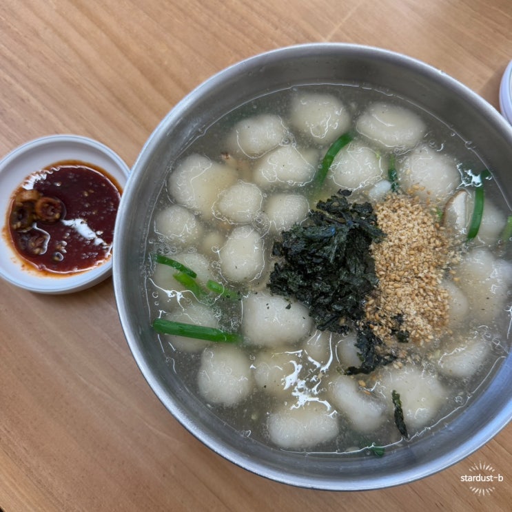  6개월 아기랑 강릉- 장칼국수, 옹심이, 감자전 모두 맛있는 감자마을