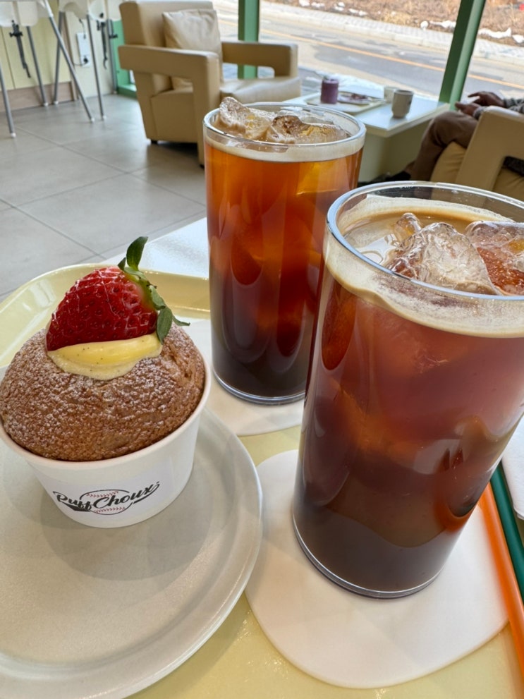  광주근교 디저트 맛있는 이쁜 대형카페, 담양 퍼프슈