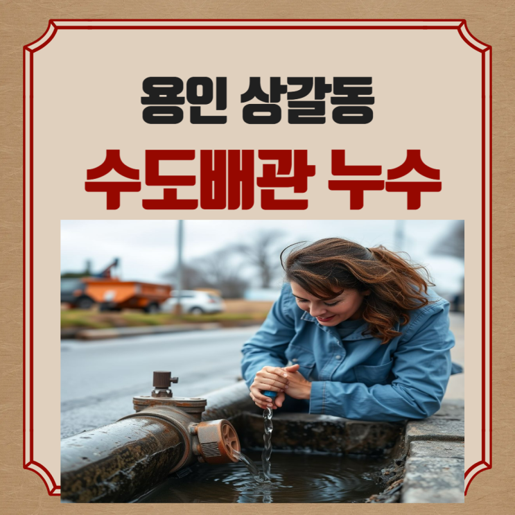  용인시 수도배관 누수탐지 상갈동 샤워부스 샤워실 아랫집 천장 방수공사