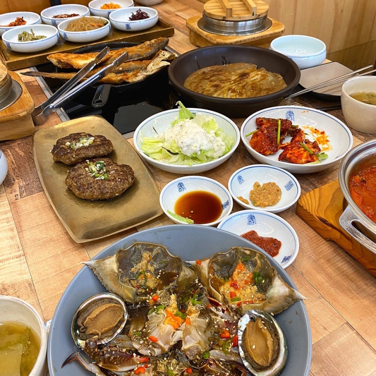  이케아 고양 맛집 민쿡앞바당 한식대가의 맛