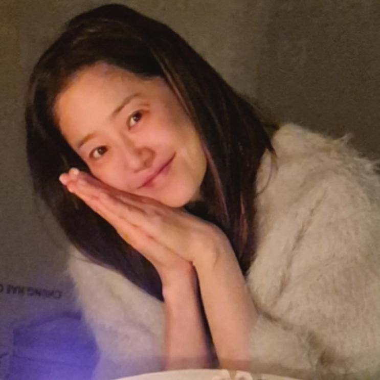  고현정 민낮 생일파티 퍼 원피스 코디