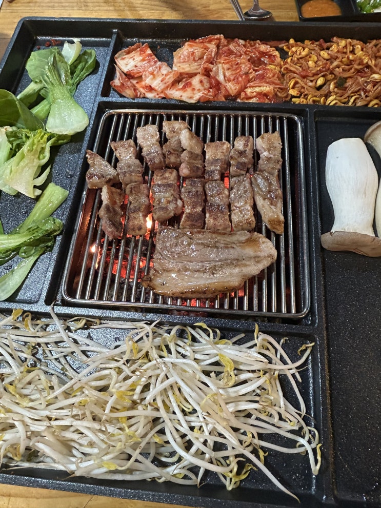  포천맛집 참나무장작 직화구이 ㅣ 포천 삽겹살 맛집