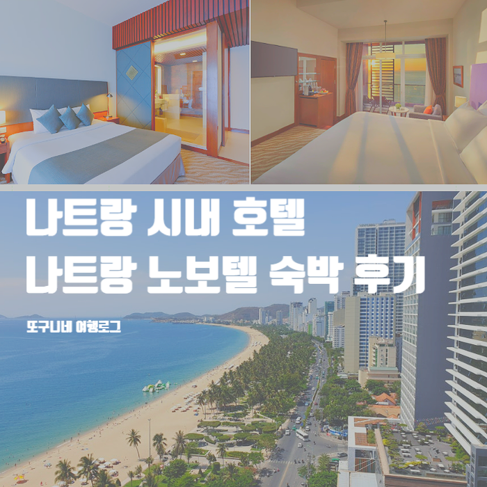  나트랑 시내 호텔 비교해 보고 예약한 곳! 나트랑 노보텔 숙소 숙박 후기