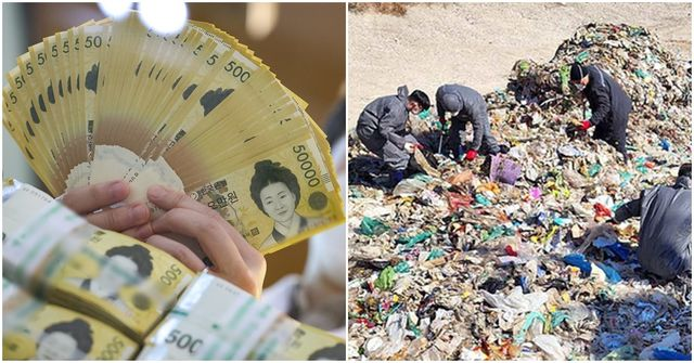 실수로 버린 아들 수술비 2600만원…24t 쓰레기 8시간 뒤져 찾은 환경미화원들