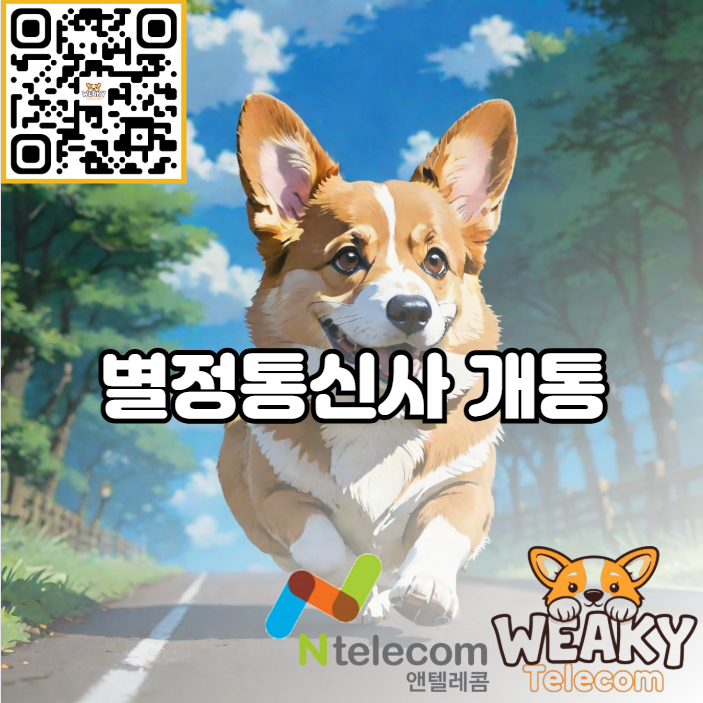  별정통신사 개통 앤텔레콤에서는 집에서 5분이면 바로 가능합니다!
