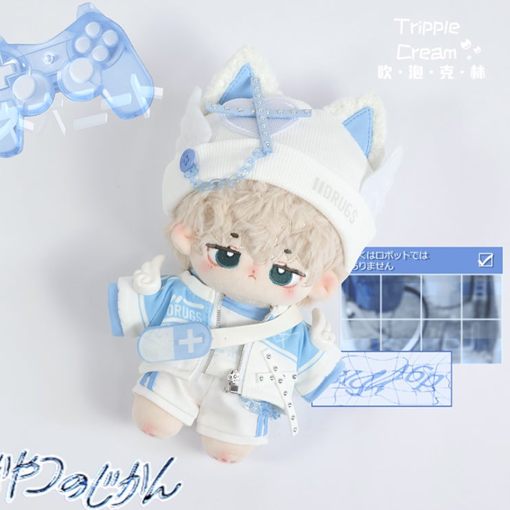  15cm 아쿠아 힐링 세트 인형옷 아이돌인형옷