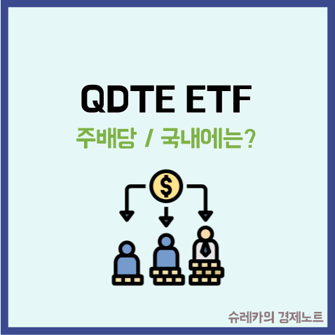  QDTE 주배당 ETF 국내 투자처는 없을까?