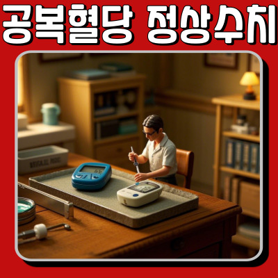 정상 공복 혈당 범위는? 혈당 낮추는 자연스러운 방법