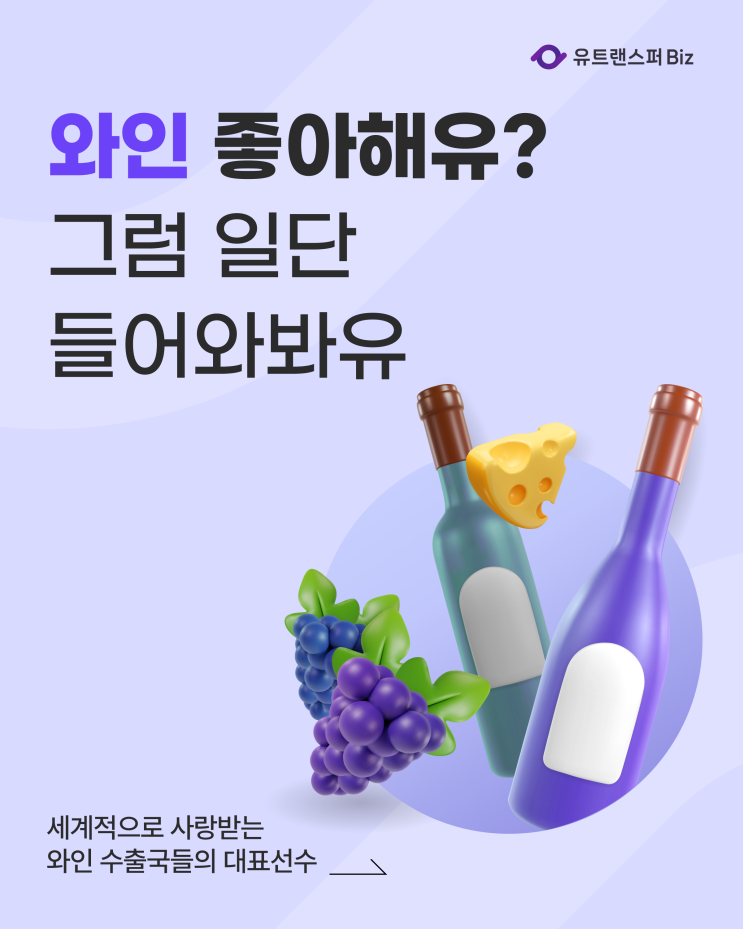  와인 좋아하시나요? 주요 국가 별 대표 와인