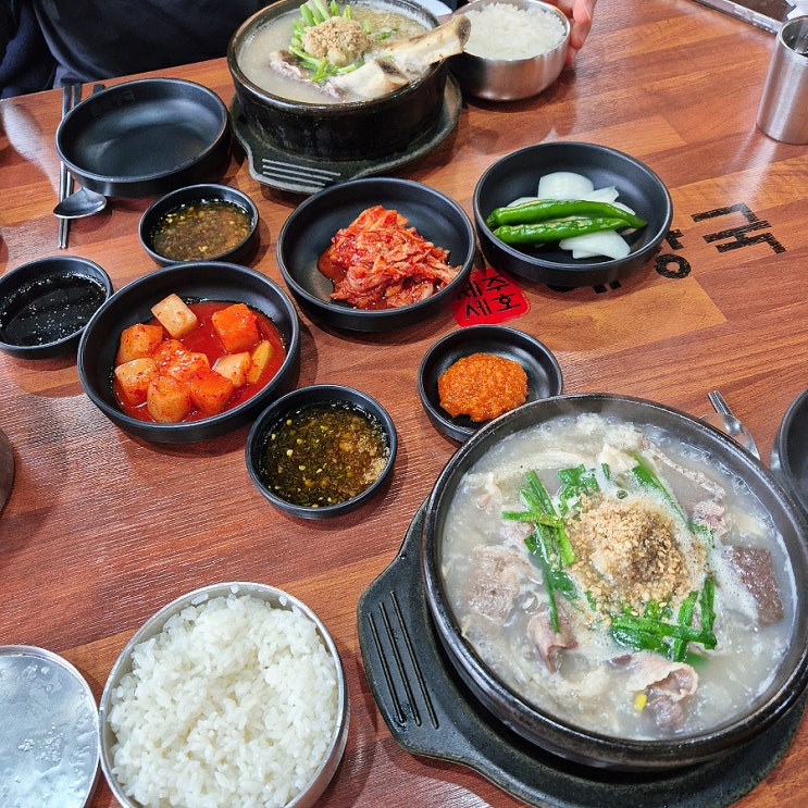  서산 해장국 맛집 제주세호해장국 왕갈비탕 섞어탕 흑돼지왕만두 솔직후기