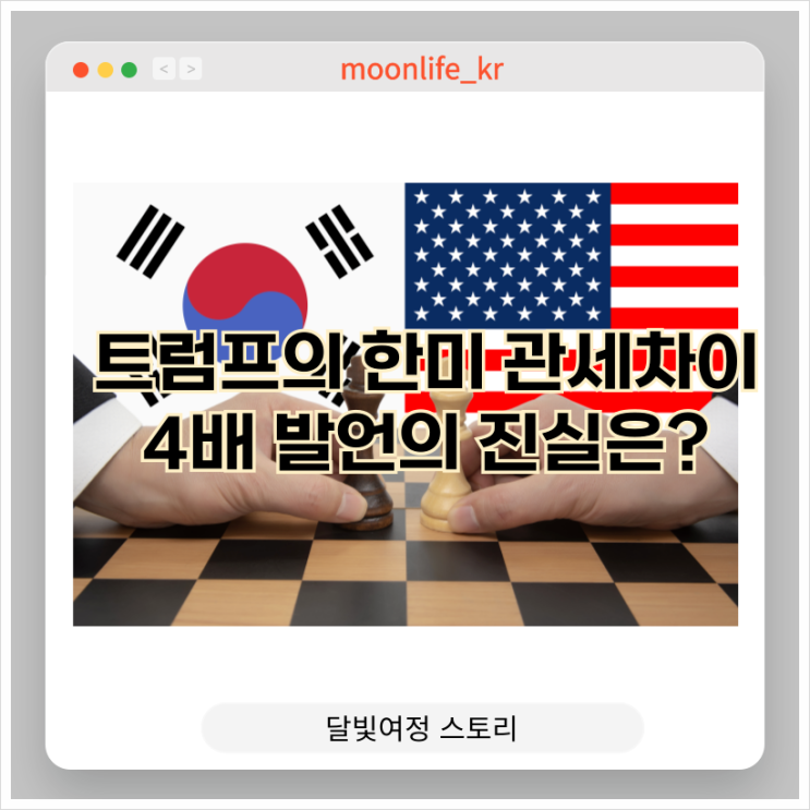 <b>한국</b>, 美보다 <b>관세</b> 4배 높다는 <b>트럼프</b> 주장, 사실일까? 한미... 