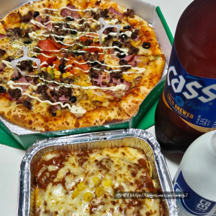  양산 웅상 피자 배달 맛집 내돈내산 티엠티피자 양산웅상점