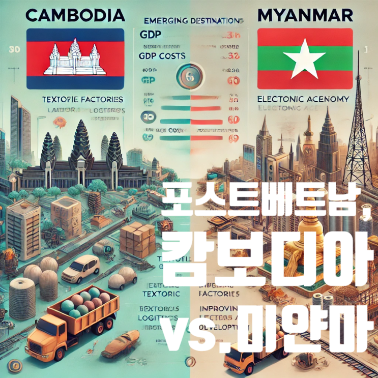  포스트 베트남, 캄보디아 vs 미얀마 – 당신의 선택은?