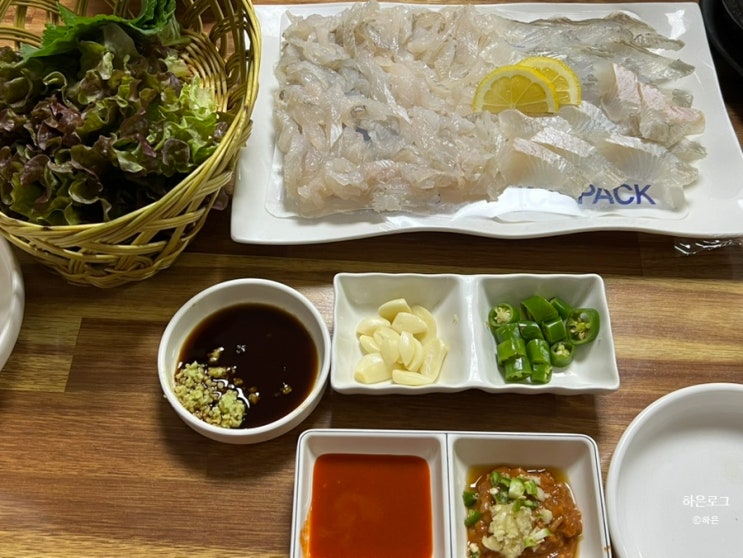  대구 화원 봄도다리 맛집 단체회식하기좋은 서민회수산 화원진천점