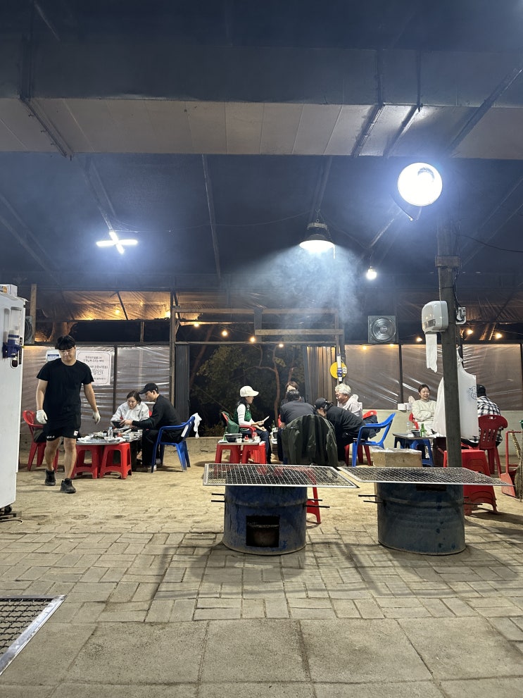  아이와 함께 남양주 맛집 진미 오리숯불구이