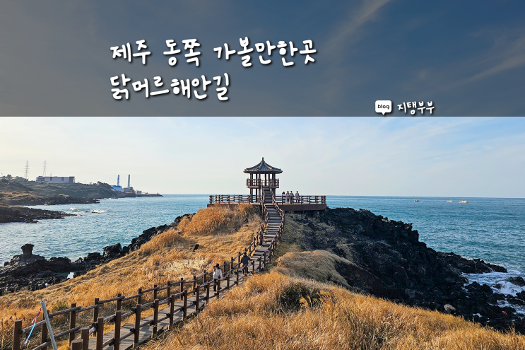  제주 동쪽 가볼만한곳 닭머르해안길 힐링 산책하기 좋은 곳