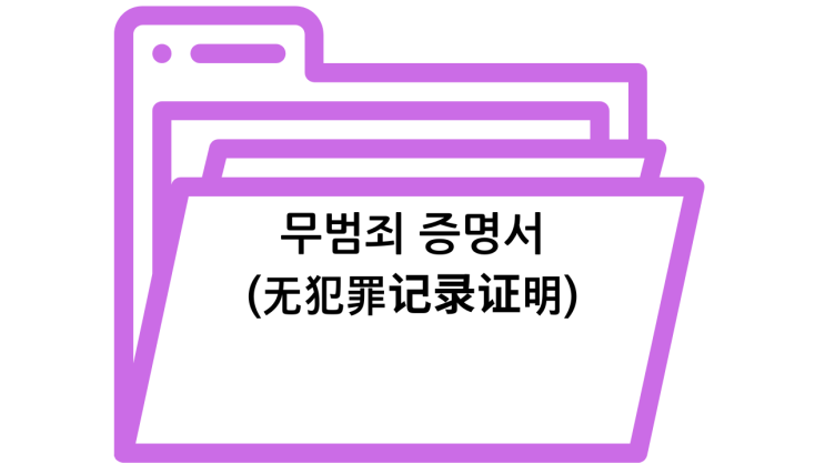  중국에서 외국인이 **무범죄 증명서(无犯罪记录证明)**를 발급받는 방법은