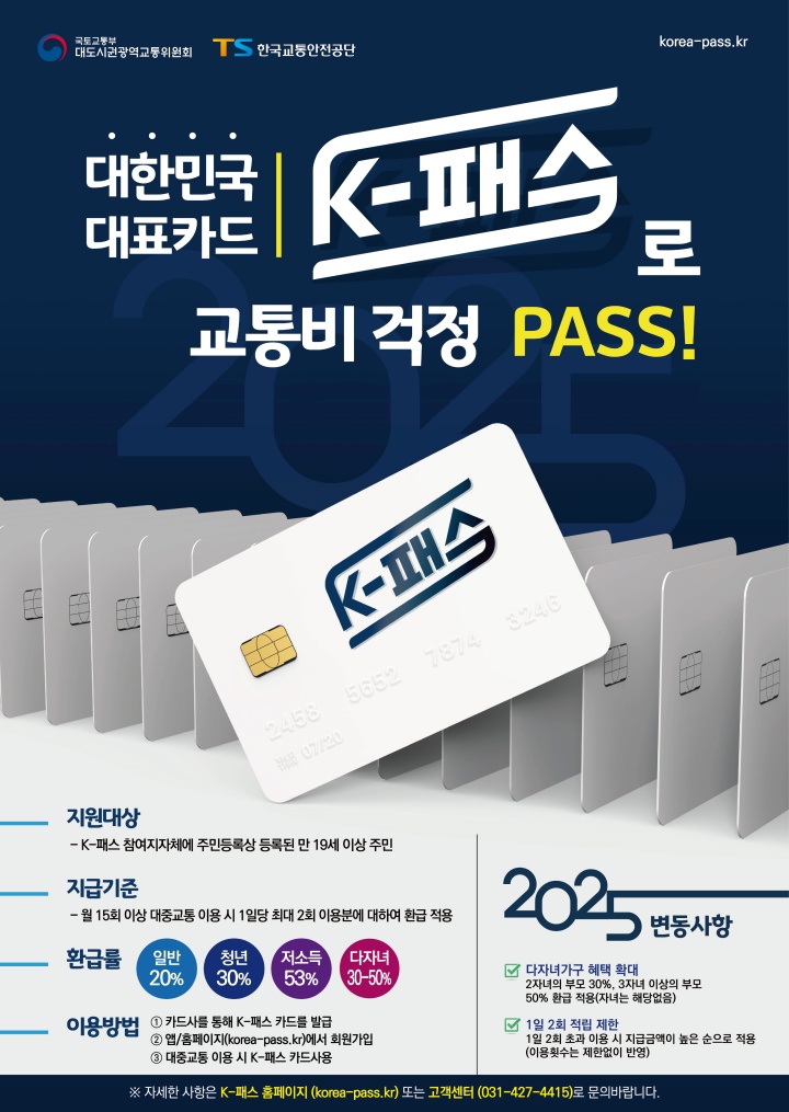 K-패스 10개월 만에 300만 명 돌파…월평균 1만 8000원 환급