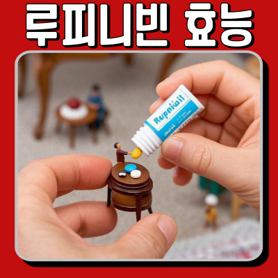 루피니빈, 어떤 효과가 있을까? 복용법과 주의사항까지