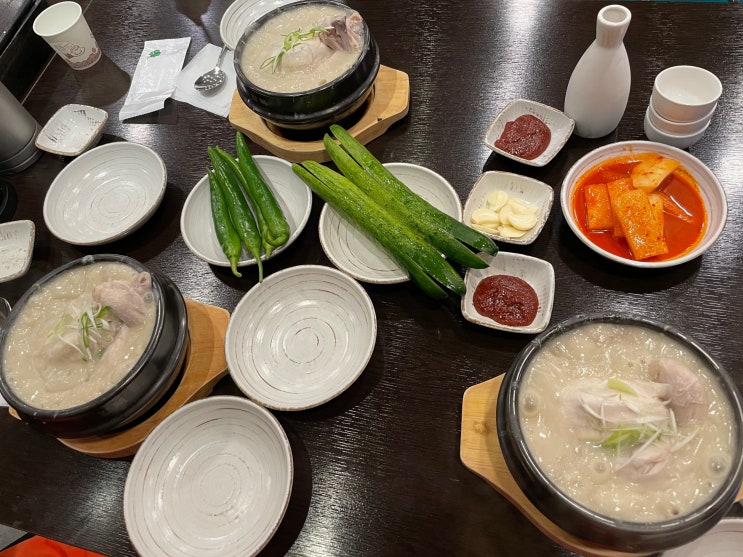  경복궁삼계탕 부평점 부평시장역 가족외식 맛집