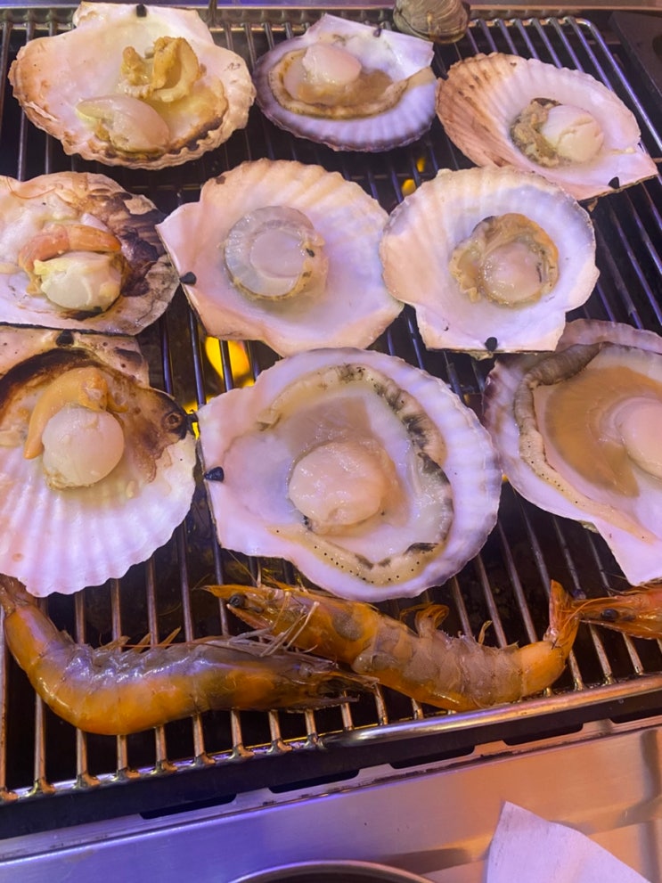  NCT 도영 방문 광안리뷰 맛집  광안리1등조개구이