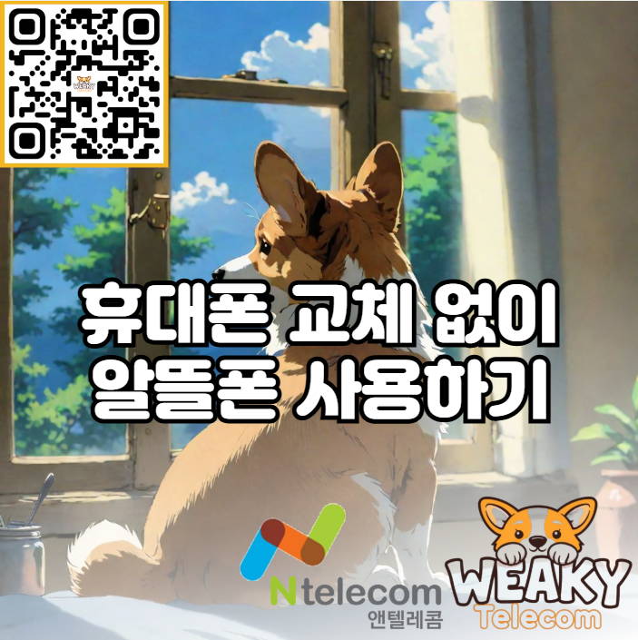  휴대폰 교체 없이 알뜰폰을 사용하는 방법 알아보기!