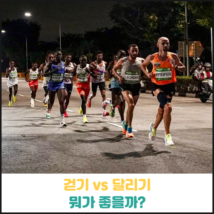 걷기 vs 달리기 뭐가 좋을까? 걷기 vs 달리기 뭐가 좋을까?