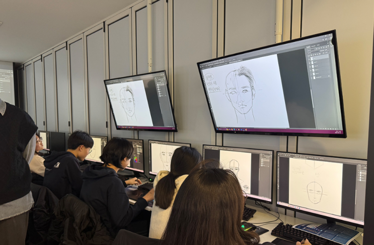  캐릭터일러스트 그리기 디지털드로잉 교육과정