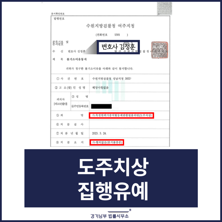  수원도주치상변호사 조력으로 도주치상무혐의 이끌어낸 전략