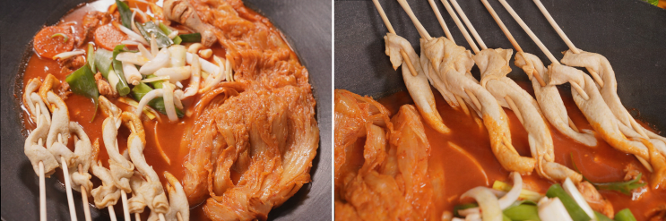  안양 호계동 맛집, 통큰솥뚜껑닭볶음탕에서 가족과 함께