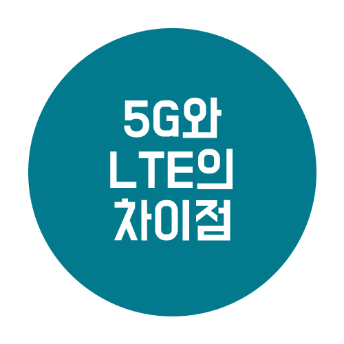  5G와 LTE의 차이점 알아보자