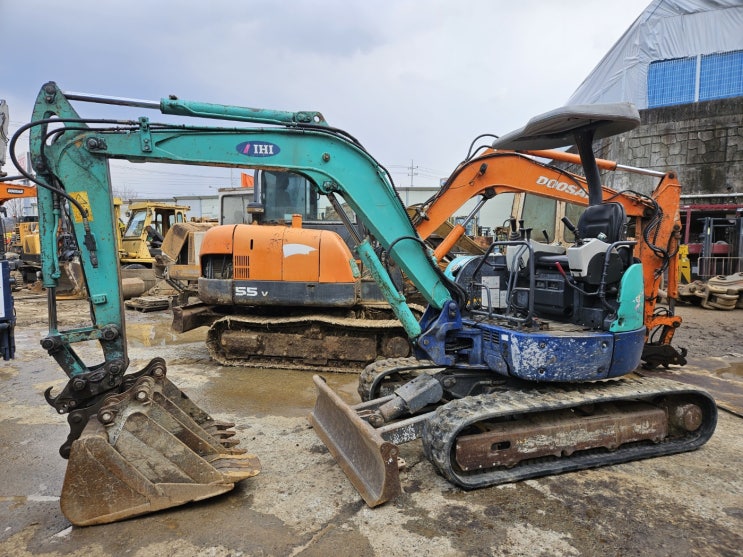  일제 IHI 35NX2 2008년식 버켓3종 3.5톤급 미니 중고굴삭기 미니035