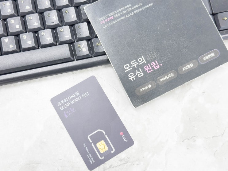  LG선불폰 유심 개통 셀프 진행