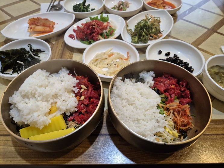  [전주] 비빔밥 하면 전주! 백송회관 갓성비 블루리본 육회비빔밥 맛집