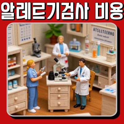 알레르기 원인 찾는 법! MAST 검사 비용과 방법 총정리