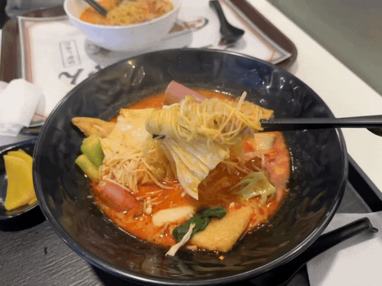  [서울-신도림](내돈내산) 신도림 혼밥 추천! 신도림 라멘 맛집과 신도림 마라탕 맛집 - 현대백화점 디큐브시티 푸드코트 [라멘짱, 왕푸징마라탕]