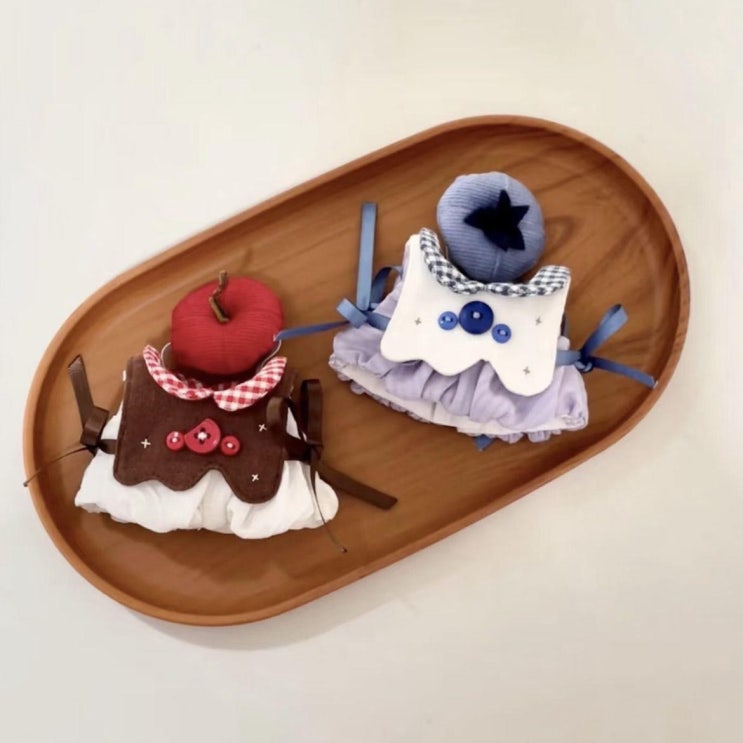  10cm 조각 케이크 세트 인형옷 아이돌인형옷