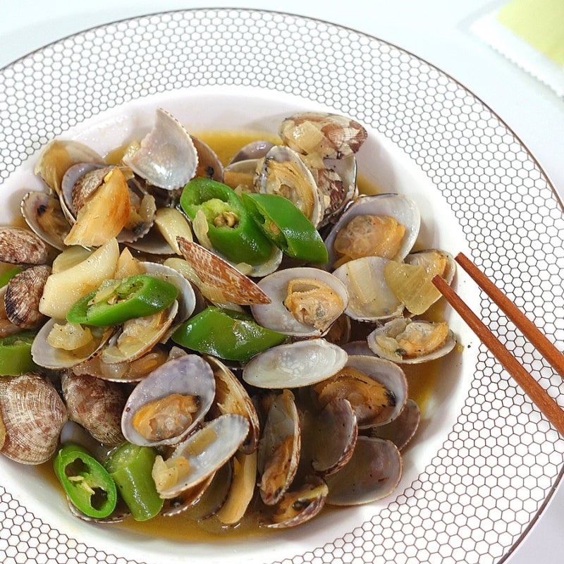 바지락술찜 황금레시피 냉동 바지락 요리 간단한 술안주 만들기