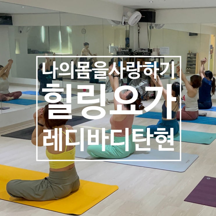  [일산 요가] 너무 아름다운 자세 힐링요가 레디바디에서 함께