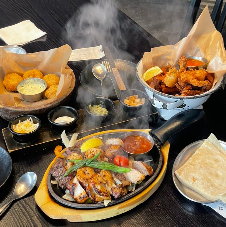  창원 가로수길 맛집 토도스:주말 5인 방문, 신메뉴 타코 후기