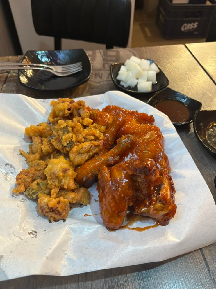  올림픽공원 맛집 명가통닭 닭똥집이 맛있는 야장 호프집 내돈내산 후기