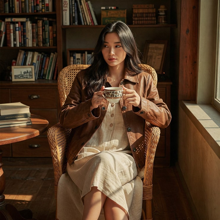  봄 가죽 재킷 트렌드! 남녀 라이더 자켓 스타일링 완벽 가이드